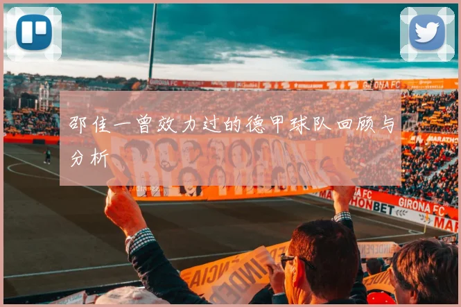 邵佳一曾效力过的德甲球队回顾与分析